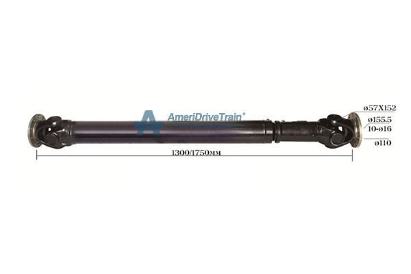 Cardan shaft 57x152 for Mercedes Benz Propeller Shaft